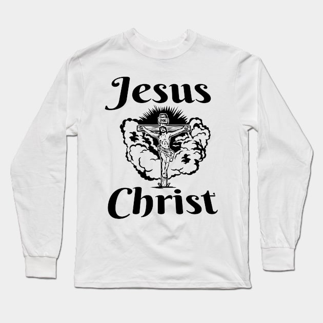 Jesus Christ Long Sleeve T-Shirt by FromBerlinGift